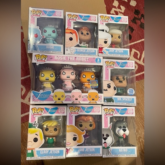 Jetsons FULL SET Funko Pop Lot - Picture 1 of 5